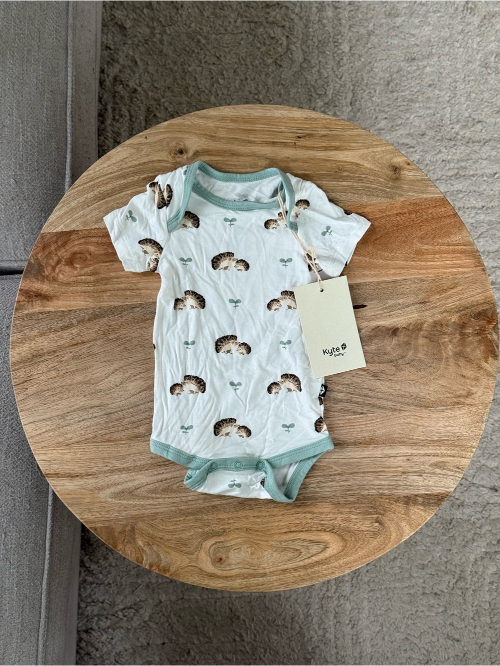 Kyte Baby Bamboo Hedgehog Bodysuit